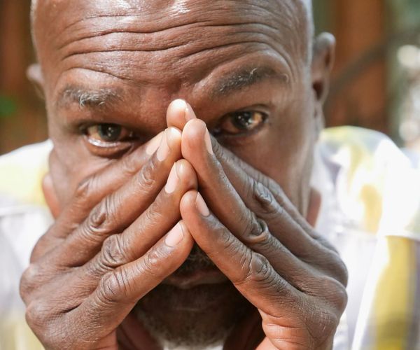 Person stretching outdoors feeling refreshed and full of life.